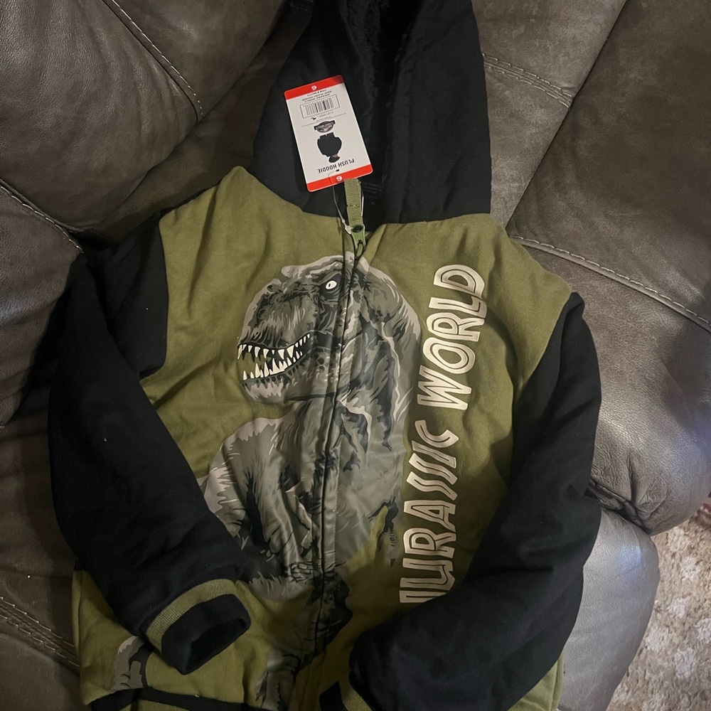 Jurassic World Hoodie with Dinosaur Graphic